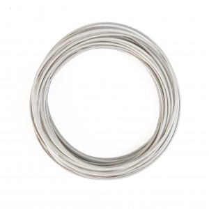 200210000  STAINLESS STEEL VINYL COATED CABLE PER FT.